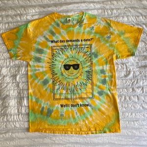 Sunflower Tie Dye T-Shirt